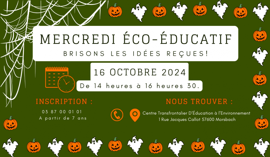 MERCREDI ÉCO-ÉDUCATIF 16 OCTOBRE 2024