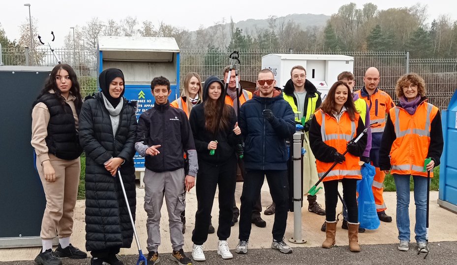 RAMASSAGE DES DÉCHETS - RUE JACQUES CALLOT FORBACH/MORSBACH