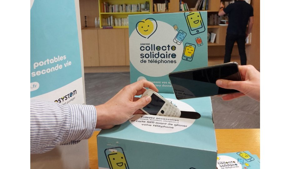 GRANDE COLLECTE SOLIDAIRE DE TÉLÉPHONES PORTABLES 2024